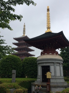 A Shinto shrine in Asakusa, Tokyo